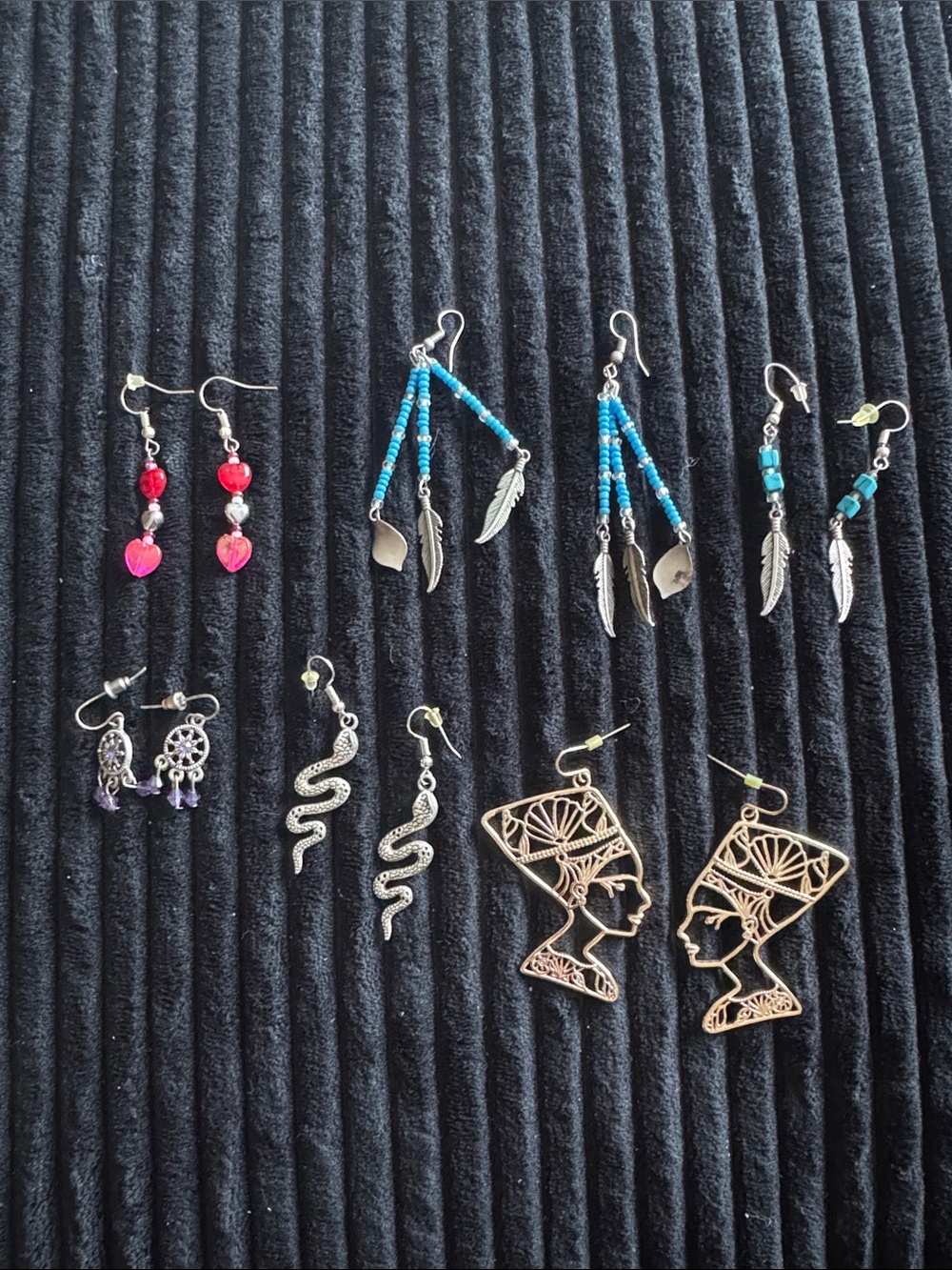 ⚡️ FLASH SALE: HANDMADE EARRINGS 6 PAIRS ⚡️